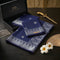 SONGKET BUNGA TABUR | BLUE BLACK SILVER