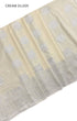 Songket Tenun 3D | Cream Silver