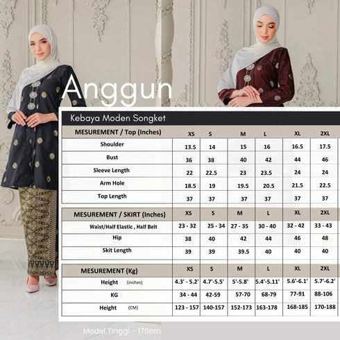 DEFECT ANGGUN KEBAYA | WHITE SILVER