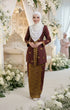 DEFECT SEROJA KEBAYA| MAROON GOLD