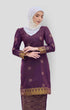 RIZA 2.0 KURUNG MODEN | MAGENTA GOLD