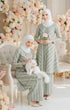LIYANA 2.0 KEBARUNG LINEN | DUSTY GREEN STRIPE D3-4