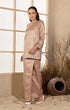Sophia Kurung Kedah nude flat lay set